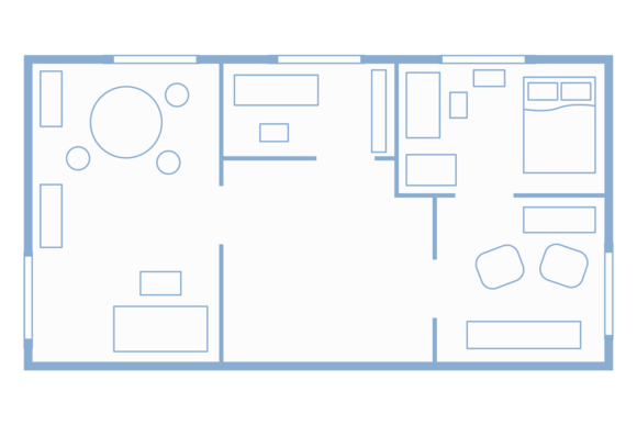 Download House Plan. Apartment Scheme. Room Inter - House Collection