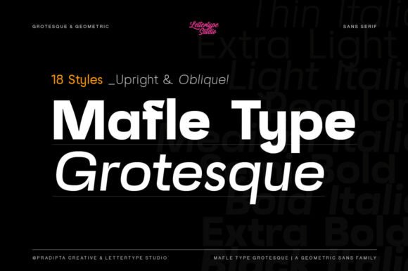 Download Mafle Type Grotesque - Grotesque Collection
