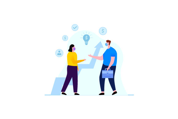 Download Business Deal Illustration Design - Deal Collection