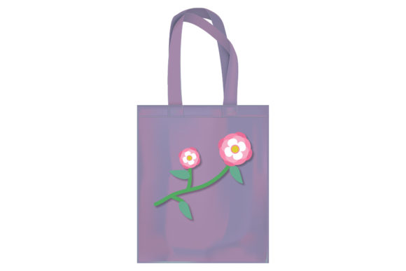 Download Floral Market Tote Bag Hold Up - Floral Collection